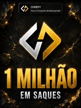 Placa de conquista 1 milhão